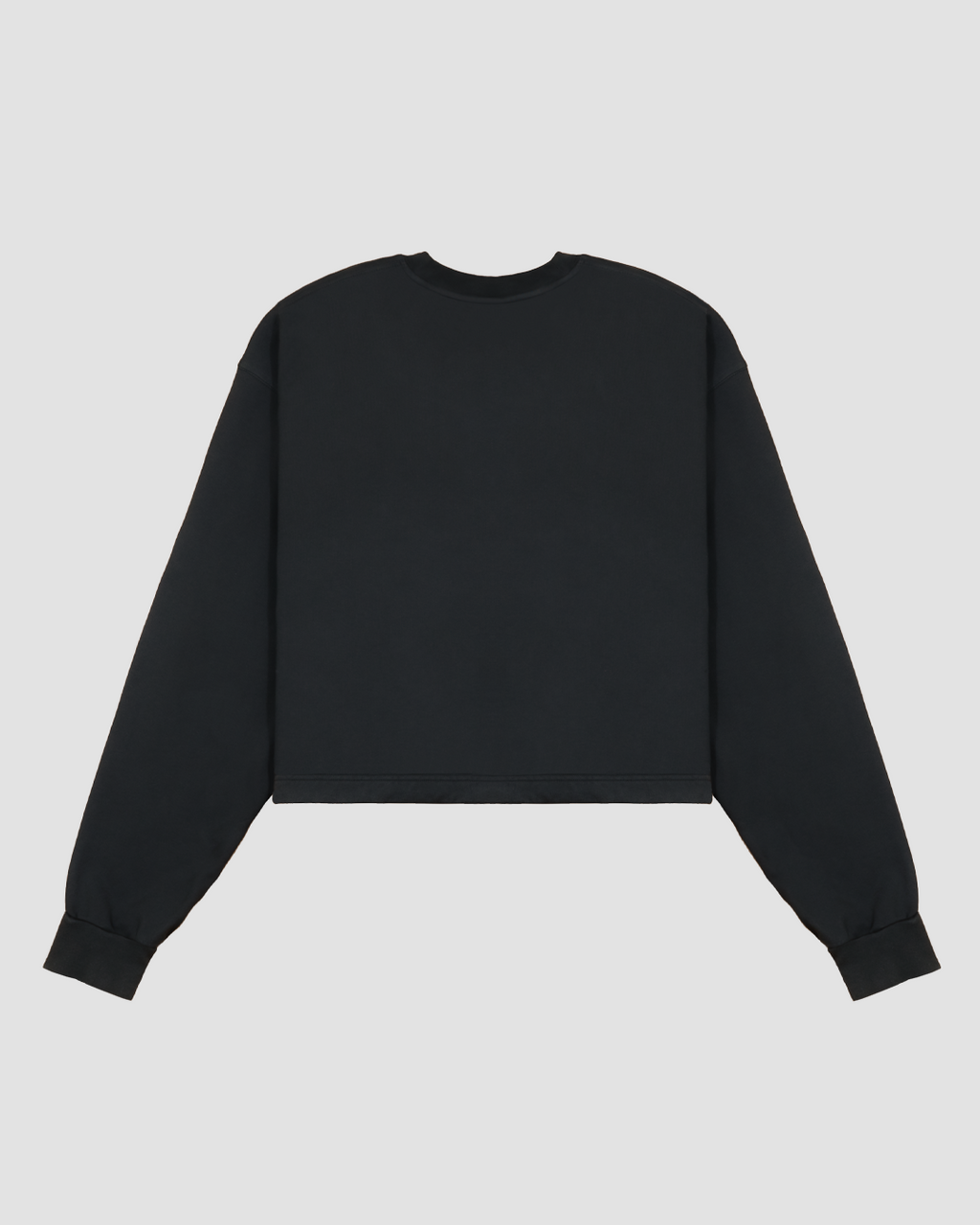 Classic Stitch Black Cropped