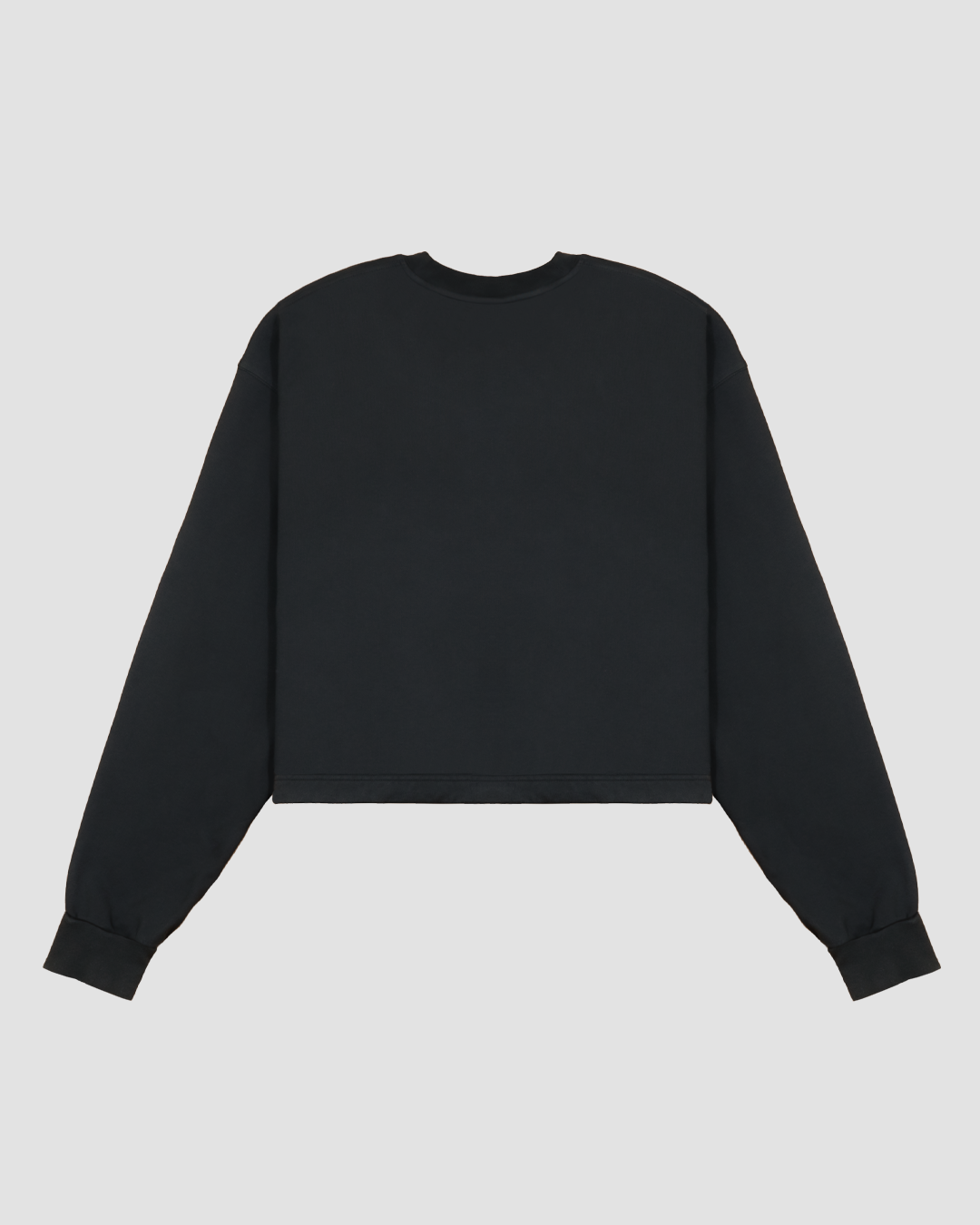 Classic Stitch Black Cropped